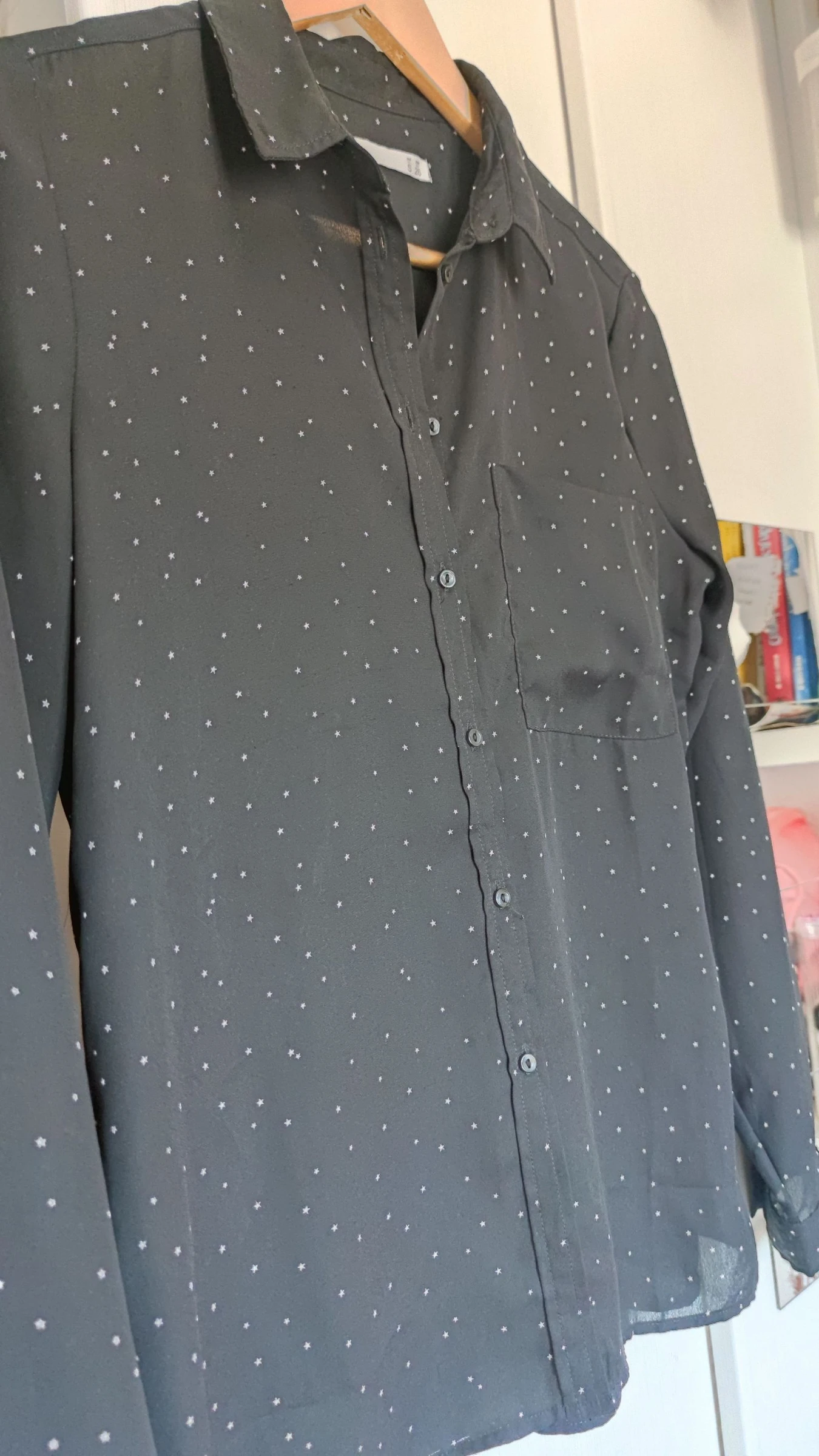 Camisa negra estrelinhas mulher Lefties Tamanho P/36 – photo 9